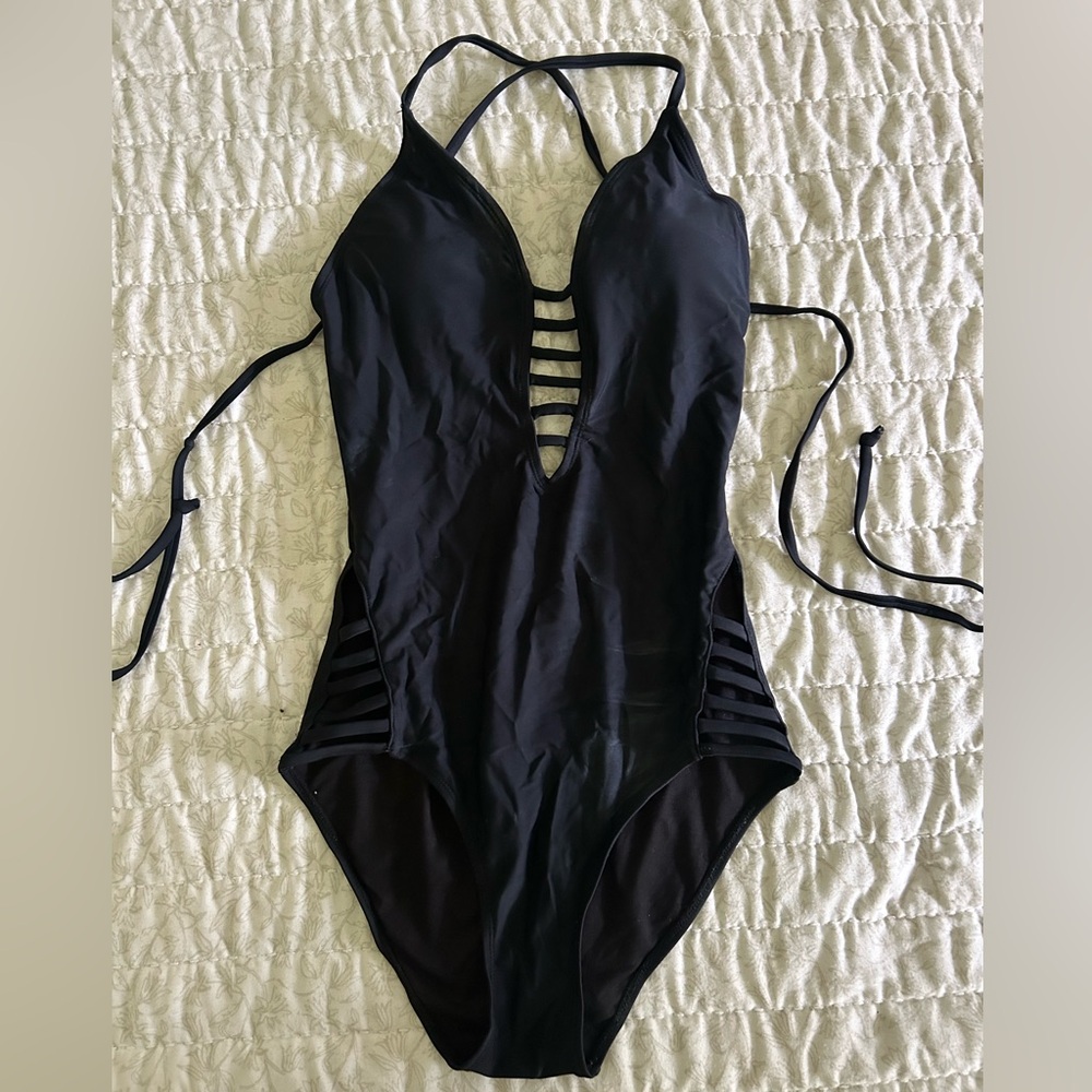 Express black one piece